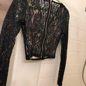 Lace long sleeve